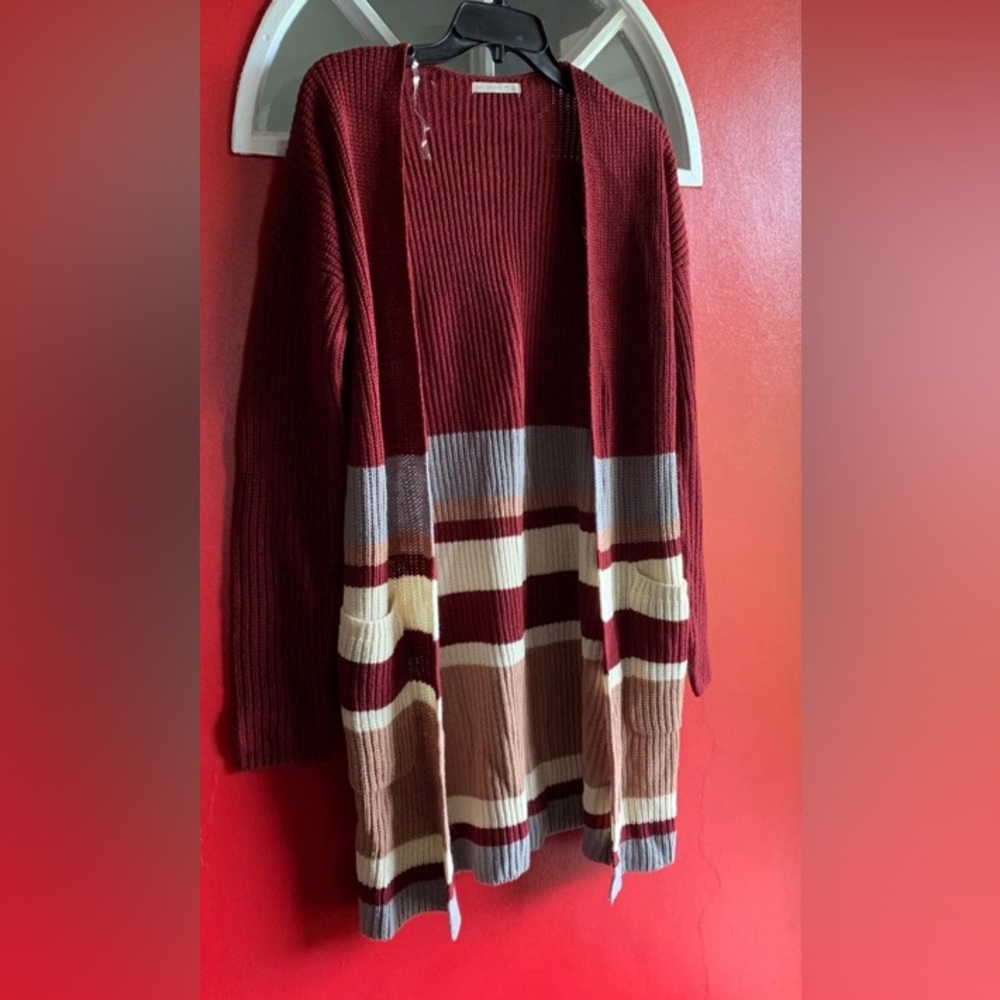 Open cardigan